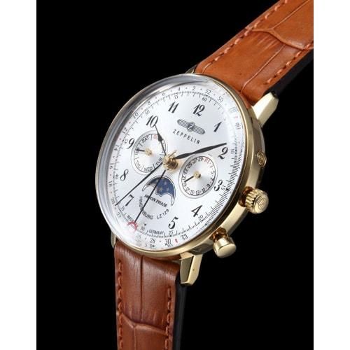 Zeppelin Hindenburg Quartz Wristwatch 7039-1 Silver [Unisex]
