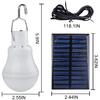 7W Solarleuchte, wasserdicht, USB-aufladbar, hängende Notlampe, sonnenbetrieben, für den Innen- und Außenbereich, Solarlampe mit Solarpanelen