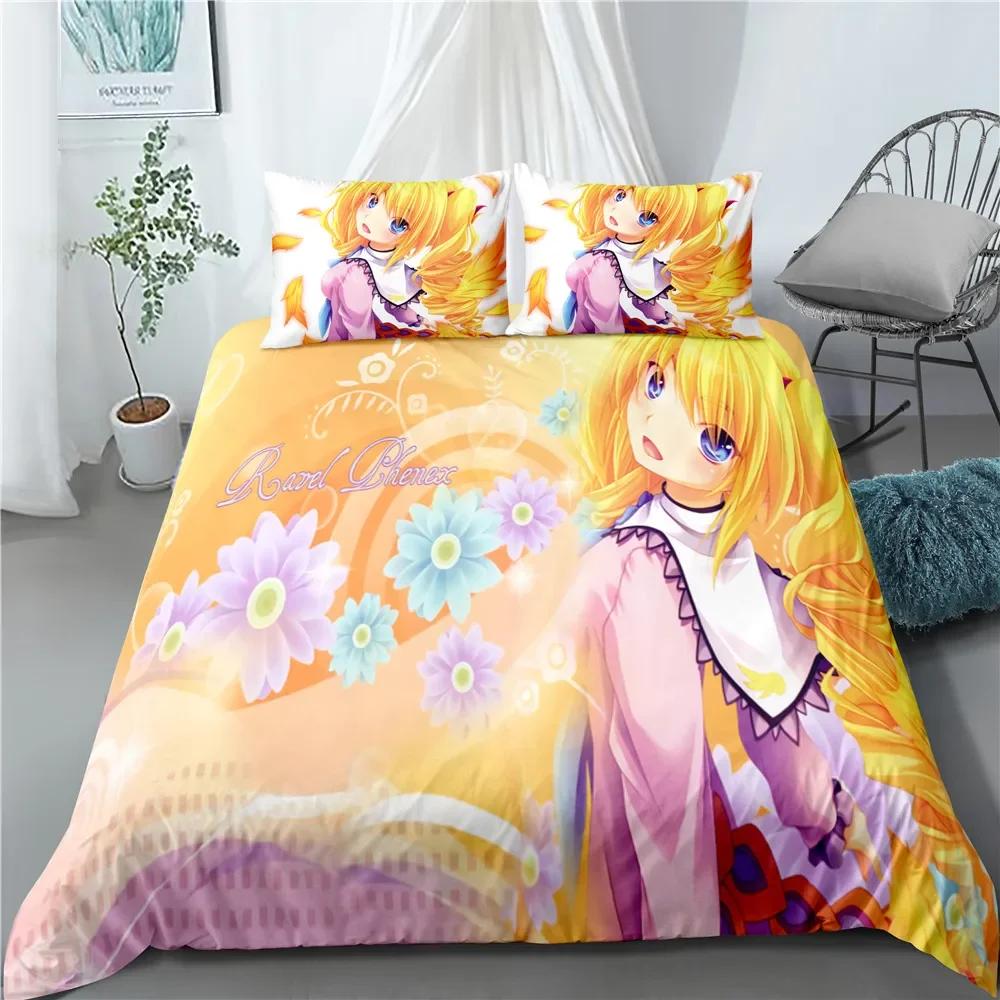 Anime High School Dxd 3D Printed Bedding Set Duvet Covers Pillowcases Comforter Bedding Set