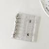 Transparent Photo Storage Card Holder Sparkling M5 Stars Buckle Card Holder Book  Photo Collecting