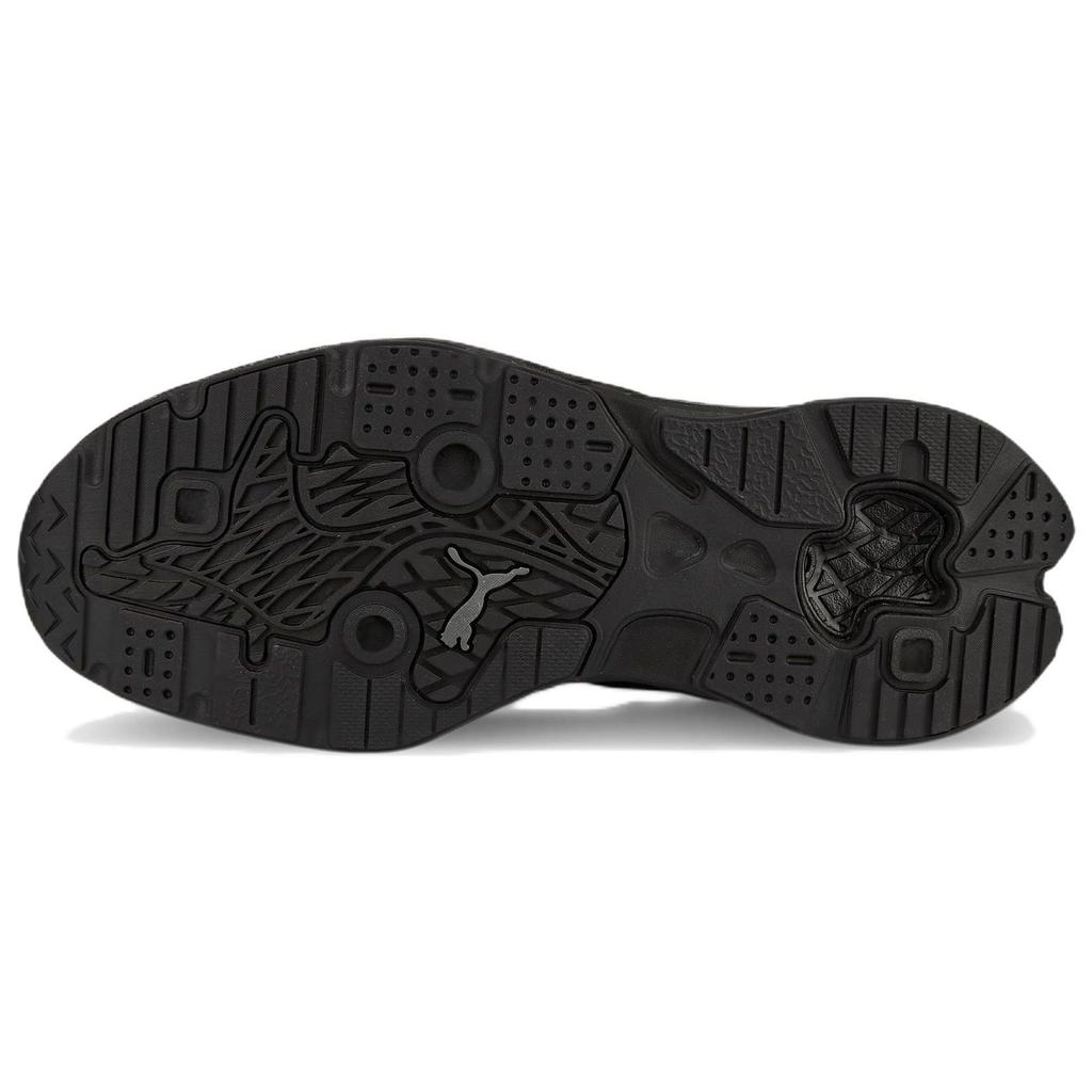 Puma Extent Nitro Mono Black Unisex Sneakers Castle-Rock 387498-02