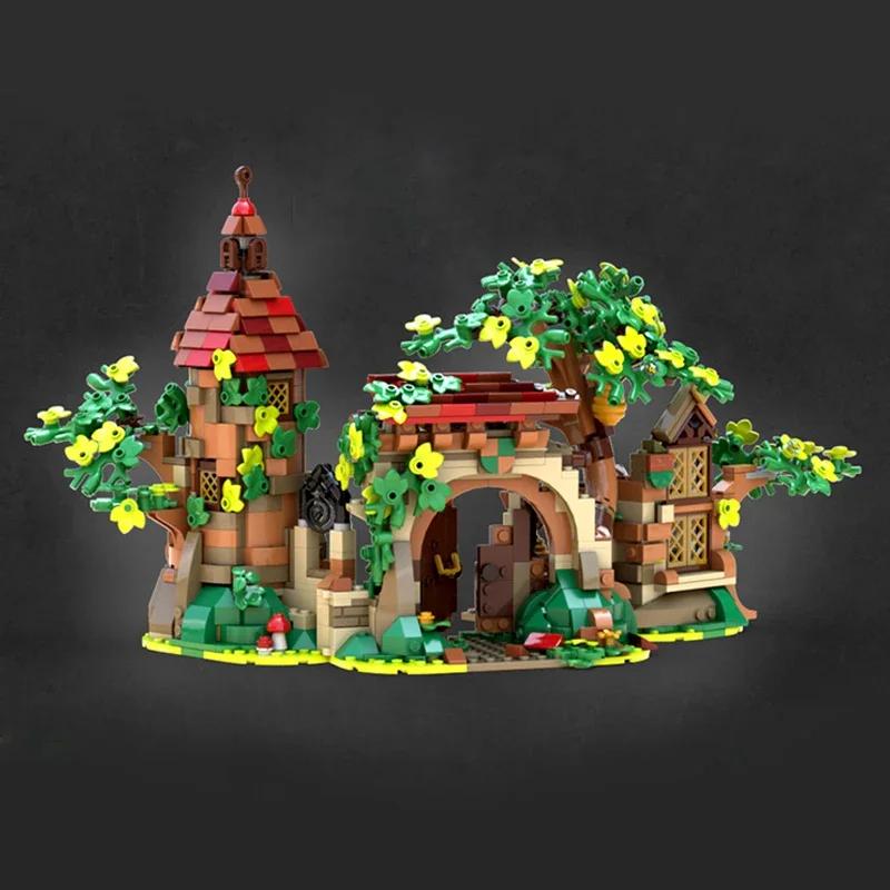 

Medieval Castle Model Moc-178557 Architecture Brick Forest Ruins Modular Building Blocks Gift Christmas Toys DIY Set Assembly PDF Guide by Email