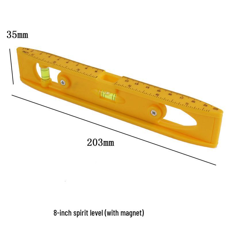 Magnetic Horizontal Mini Spirit Level for Wall Hanging and Decoration