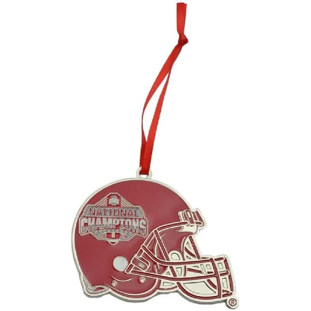 Металлическая елочная игрушка  Снежинка  - Чемпионы CFP Национального чемпионата 2024 года Ohio State Buckeyes OSU Buckeyes CFP Champis