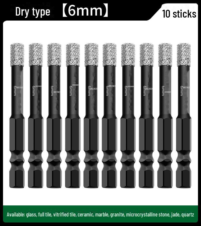 Green Forest Tile Drill Bit for Glass, Marble, and Ceramic