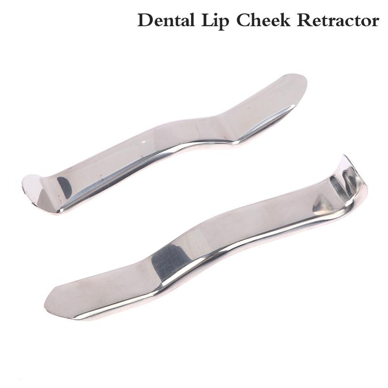 Dental Mouth Opener Cheek Lip Retractor Stainless Steel S Shape Implant Hook