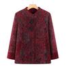 Grandma's Winter Wool Coat - Chinese Tang Suit Jacket for Wedding or Banquet