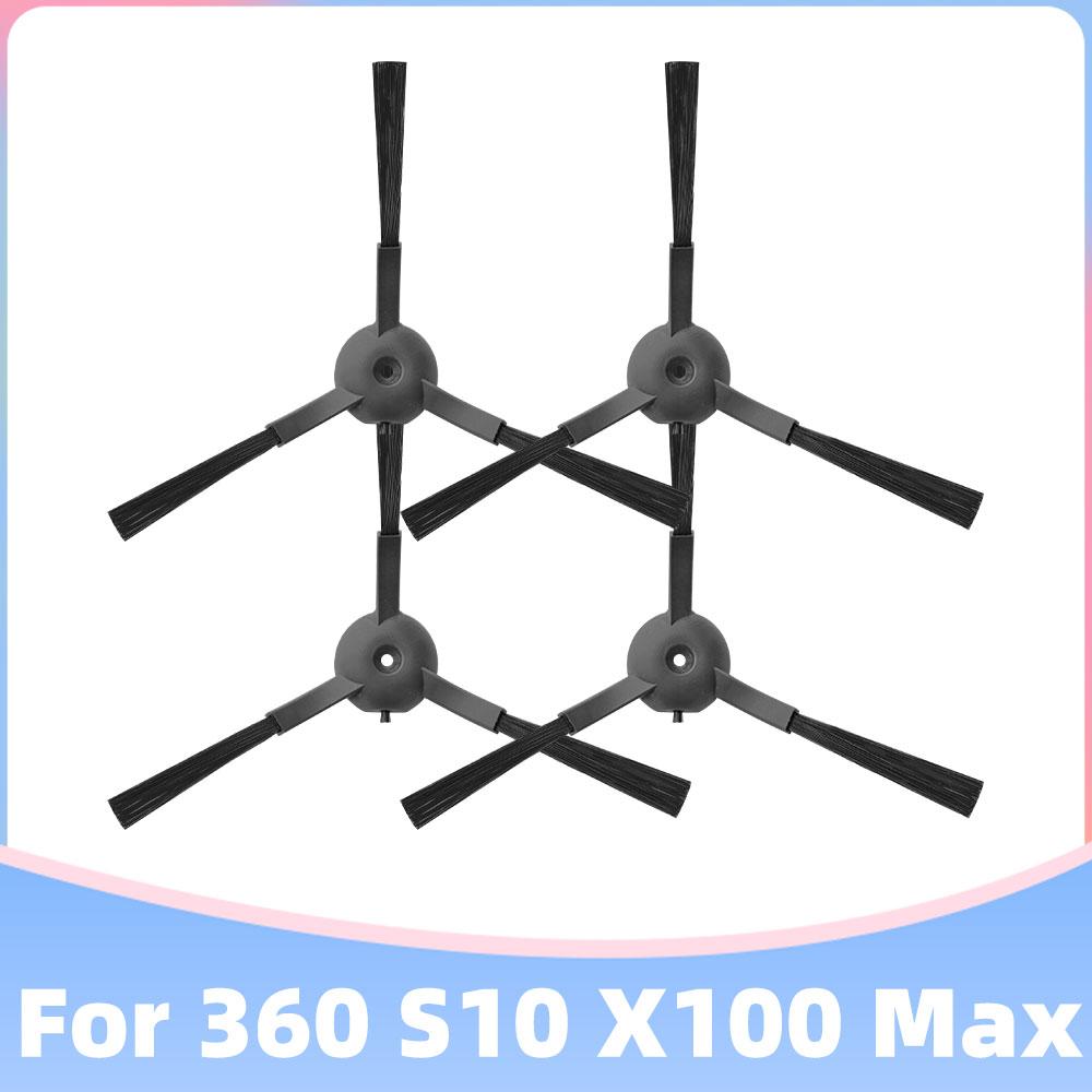 Kompatibel für 360 S10 X100 MAX Roboter Staubsauger Ersatzteil Haupt-Seitenbürste Hepa Filter Mopp Tuch Lappen Ersatz Zubehör