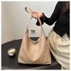 Women Retro Woven Pattern Hobo Bag, Soft PU Large Shoulder Tote Bag, Everyday Casual Handbag with Matching Mini Pouch for Work Travel