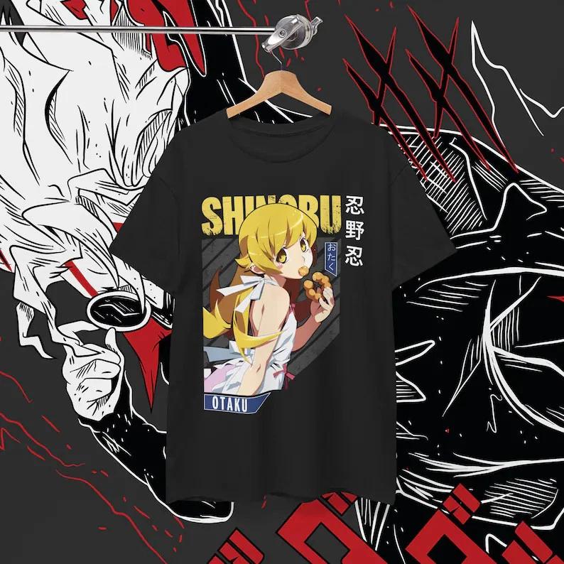 Shinobu Oshino Girl Anime Waifu Cosplay Unisex TShirt Gift Unisex 6 S