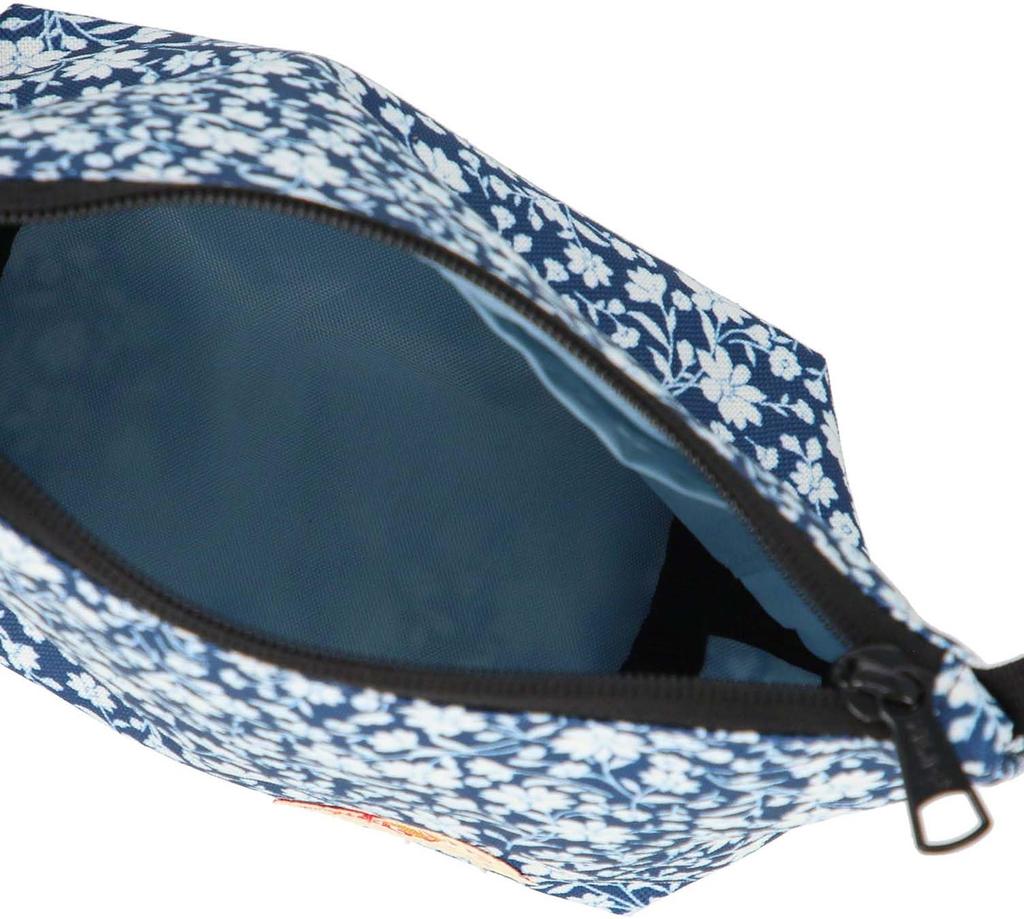 KELTY Mini Usual Pouch Umhängetasche, Blaue Blume, 3259256423