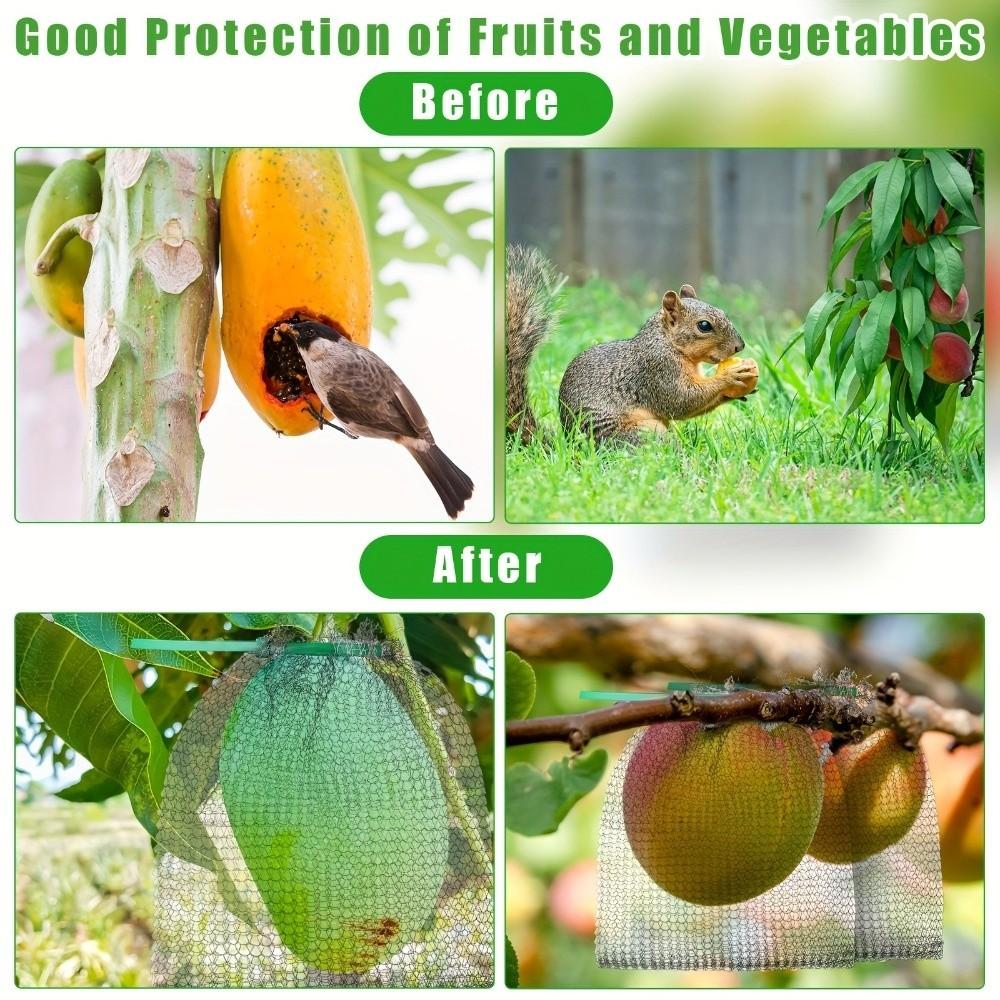Rat Prevention Plant Root Protection Cover Protective Mesh Bag  Flower Bulbs Protection