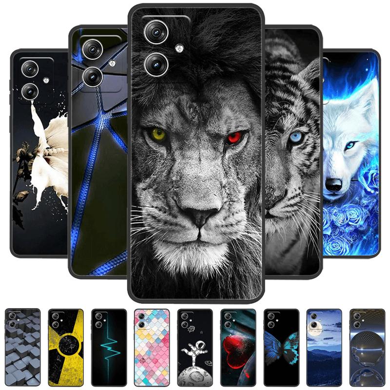 For Moto G55 5G Cases G64 G54 Power Sunset Beach Soft Silicone Matte TPU Phone Cover For Motorola Moto G35 Fundas Capa Cartoon