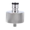 304 Stainless Steel Carbonation Cap Sealed Forced Carbonation Cap for 38mm PET Bottles Beer Soda Home Brewing