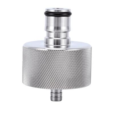 304 Stainless Steel Carbonation Cap Sealed Forced Carbonation Cap for 38mm PET Bottles Beer Soda Home Brewing