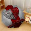 VfB Stuttgart FC Automatic 3‑Fold Umbrella 8‑Rib Windproof Folding Umbrella Sun Rain Protection For Outdoor Travel Daily Use