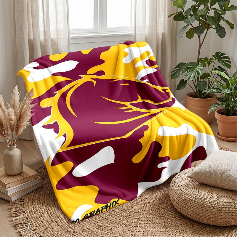 Boca Juniors 2 Theme blanket Soft Flannel Blanket Plush Throw Blanket Cozy Sofa Bed Blanket for Home Decor