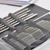 55 Pieces Stainless Steel Big Eye Hand Sewing Needles Set With Different Sizes For Sewing Needlework Embroidery Stitching Needle