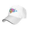 Cute Fun Ice Cream  Hat Unisexs Hats Womens Cap Baseball Caps Unisexs Baseball Cap Unisex Hat Baseball Cap
