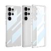 Suitable for Samsung S25ultra Transparent Shell S25u Solid Color Electroplated Mobile Phone Case S25U Protective Case TPU Soft Shell