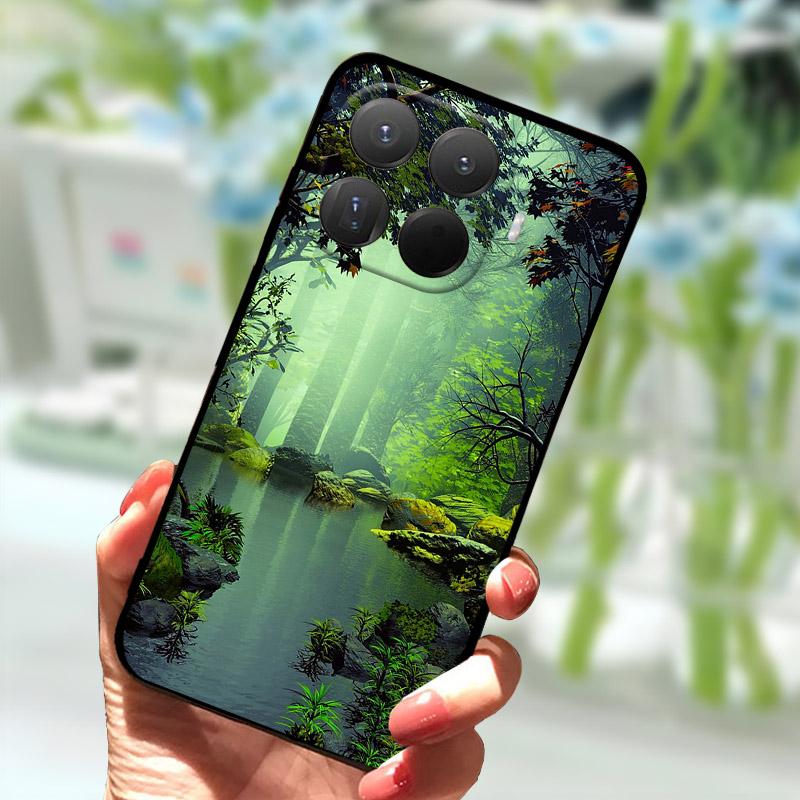 For Xiaomi 15T Pro 15T Case 2025 Fashion Luxury Soft Silicone TPU Cover For Xiaomi15T Pro 15TPro Shockproof Funda 15 T Coque