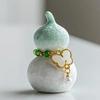 Xianci Colorful Ceramic Gourd Ornament - Cute Tea Pet Accessory for Tea Ceremony