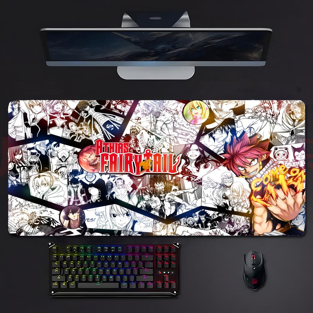Anime Fantasy Ffairy Tail Mouse Pad Mousepad Large Gaming Lockedge Thickened Pc Table Desk Mat