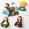 Creative Magnetic Displays Resin Fridge Magnets Strong Adhesion for Artistic Note Holding in Kitchen & Office Setting