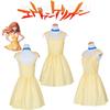 Langley Evangelion Asuka Soryu Cosplay Costume Set Halloween Party Dress Yellow