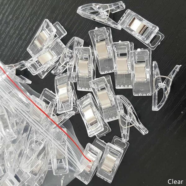 50 sztuk plastikowe pozycjonowanie Patchwork klips do szycia zacisk wiążący DIY rzemiosło narzędzie do patchworku
