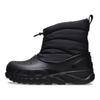 Crocs DUET MAX BOOT Leather Soft Booties Unisex Black