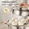ASD G2 30CM 304 Stainless Steel Multi-Layer Steamer Pot