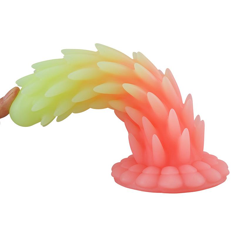 New Luminous Mixed Color Adult Product Anal Plug Outdoor SM Toy For Women's Backyard Stimulation Anal Expansion Masturbator
