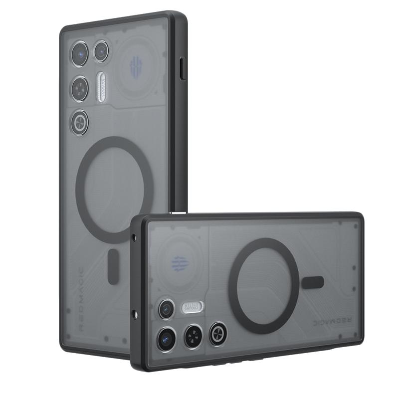 

For ZTE Nubia Red Magic 11 Air Case Shockproof Magnetic Matte PC+TPU Anti-fingerprint Translucent Cover for Red Magic11 Air ZTE nubia RedMagic 11 Air