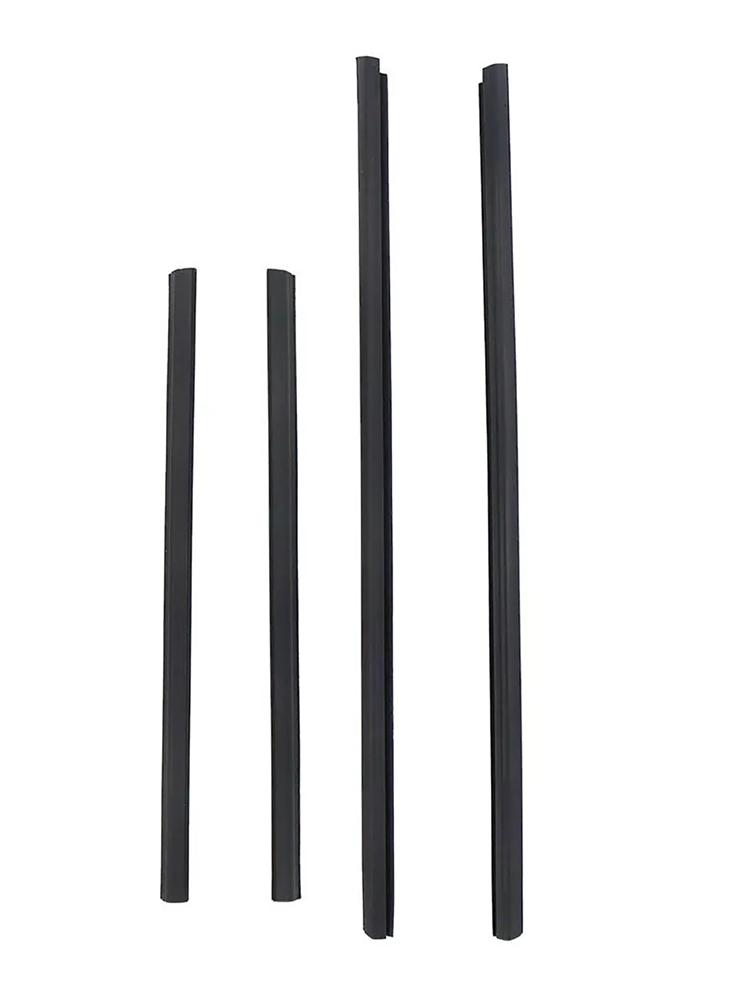 4pcs Door Belt Weatherstrip Molding Seal For Honda Fit Jazz 2008-2013