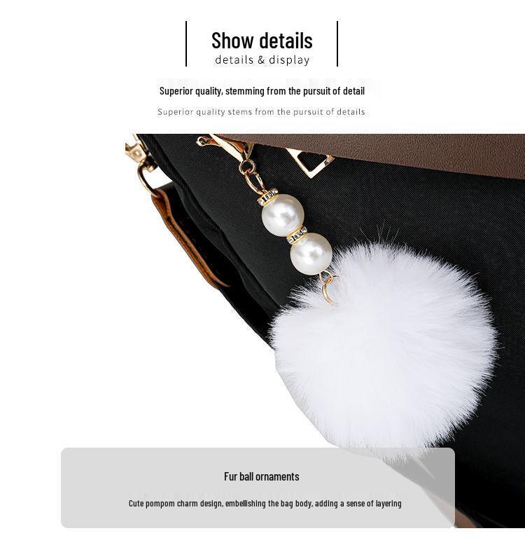 Women's Color Block Anti-theft Travel Backpack - Large Capacity, Versatile & Stylish