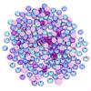 Glue Bottom Luminous Protein Flat Bottom Hot Drill Sticker Drill Colored Small Round Diamond Diy Clothing Accessories Glass Diamond Colored Diamond