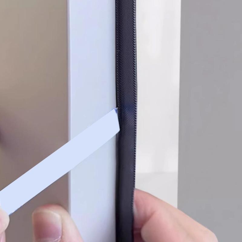 3 Meter Praktische Schranktür-Dichtungsleisten L-förmiges Design für Hohe Schalldämmung und Staubbeständigkeit