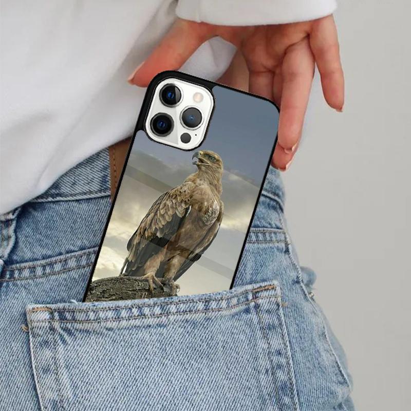 Eagle Hawk Bird Animal Phone Case Magesafe Magnetic Wireless Charge Cover For iPhone 17 Air 16 16e 11 12 13 14 15 Pro Max Plus
