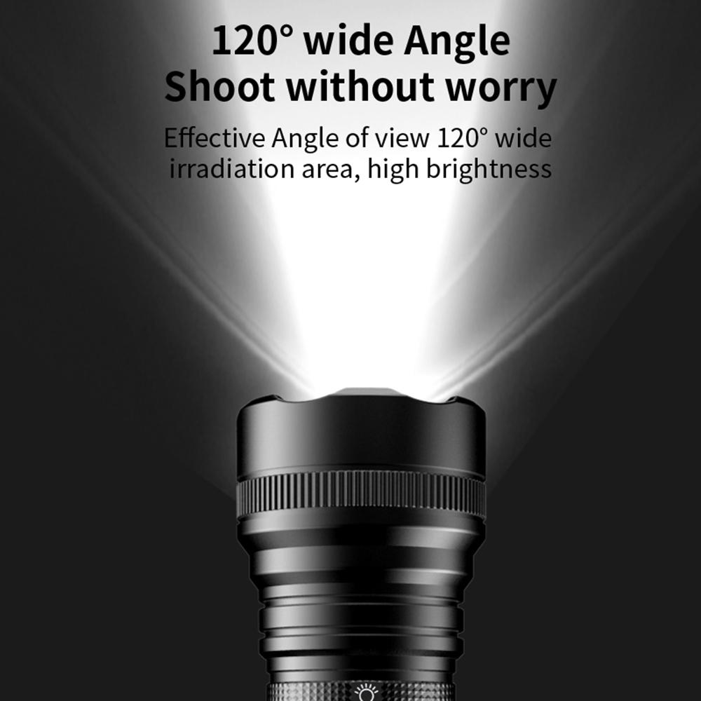 1080P Sports Camera Motorcycle Helmet Camera Bike Camera with Flashlight 5 Light Modes 120 degrees  Wide Angle Lens