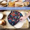 Tortilla Holder Pouch 12-Inch Microwavable Cloth Taco Heater Microwave Tortilla Warmer For Bread Rolls Wraps Pita Chapati