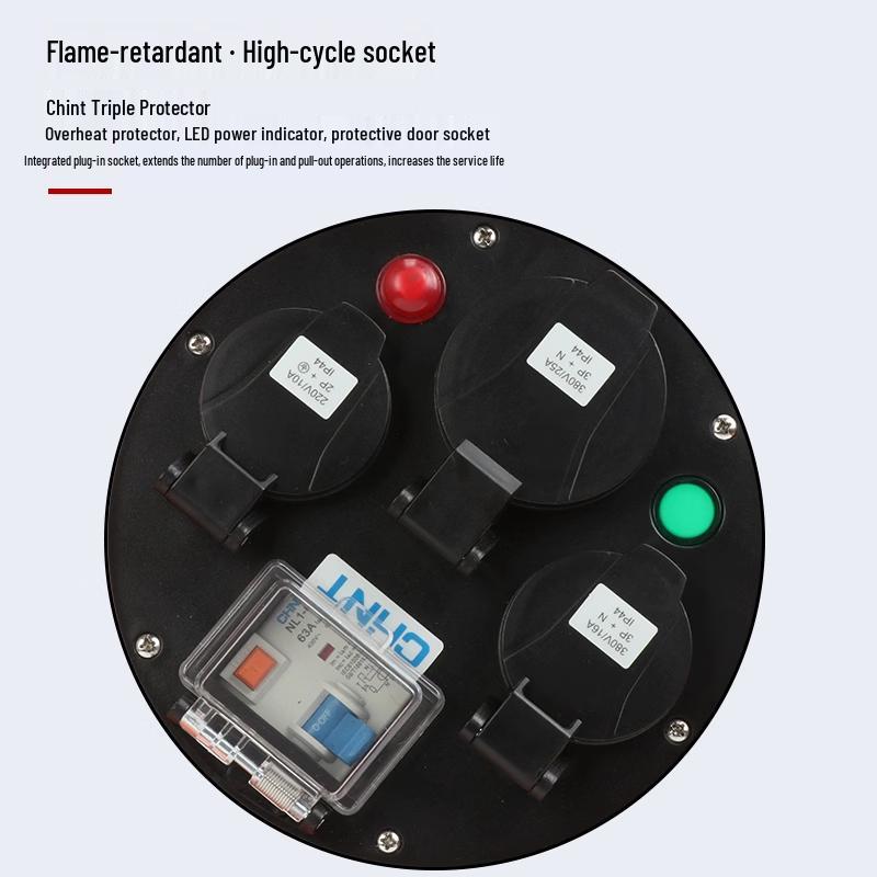Zhengtai NTY2 Movable Cable Reel Empty Socket