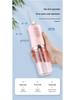 Portable Electric Tooth Cleaner with Purple Light - Waterproof, Smart Teeth Whitening & Bad Breath Remover.