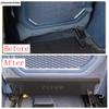 Pannello Copri Schienale Sedile Posteriore Anticalcio Pannello Telaio Rivestimento Per Geely Zeekr 001 - Accessori Interni in Acciaio Inossidabile