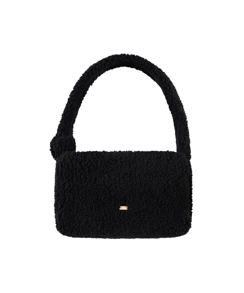Vanone Atelier B3019 Sheepskin Square Bag_Black