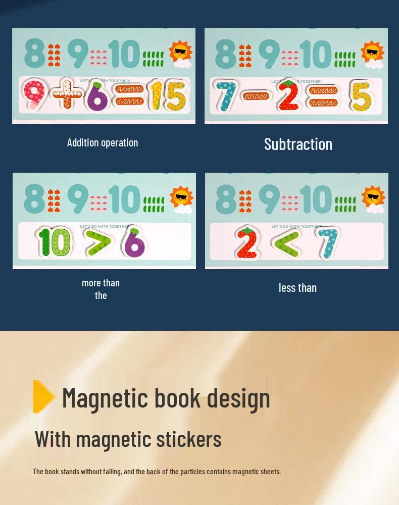 26 English Letter Magnetic Cards - Educational Puzzle Toy for Kids