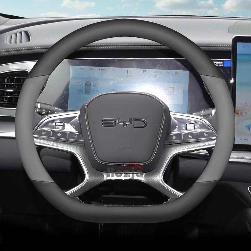 Leren Stuurwielhoes voor Auto voor BYD Sealion 6 7 06 07 EV DMI 2024 2025 2026 Accessoires