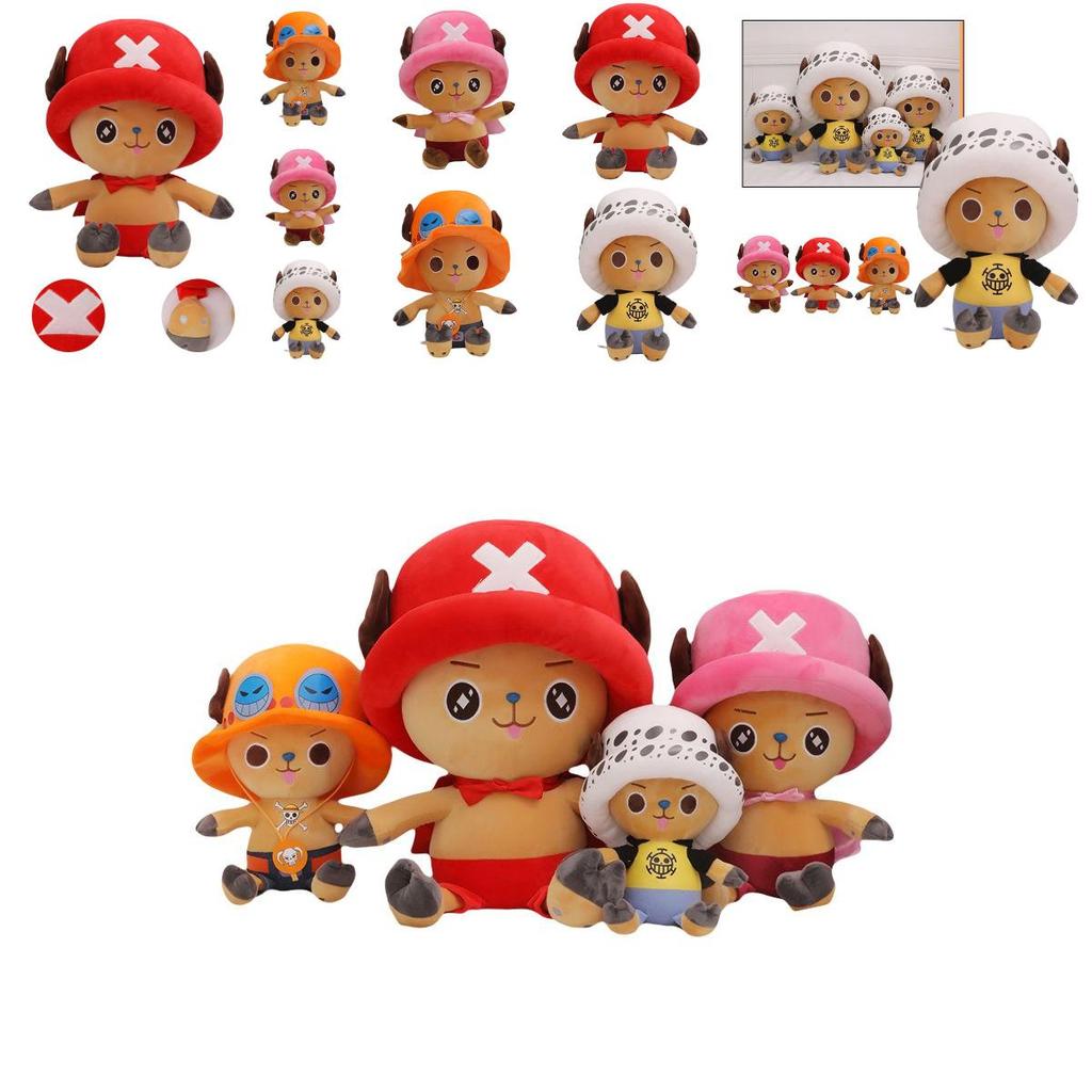 Adorable One Piece Tony Chopper Plush Doll Kawaii Cartoon Kids Gift For Birthdays