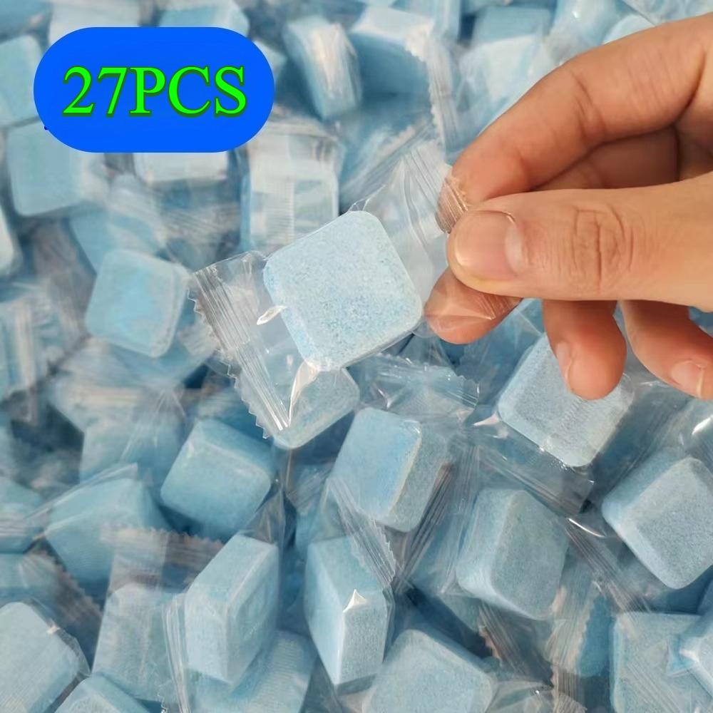 7/17/27PCS Toilets Cleaning Effervescent Tablet Toilet Cleaner Deodorant Remover Urine Stain Yellow Dirt Home Batnroom Cleaning