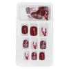 24pcs False Nail Tips Set Detachable Fashionable Full Cover Press On Fake Nails Art TipsP139